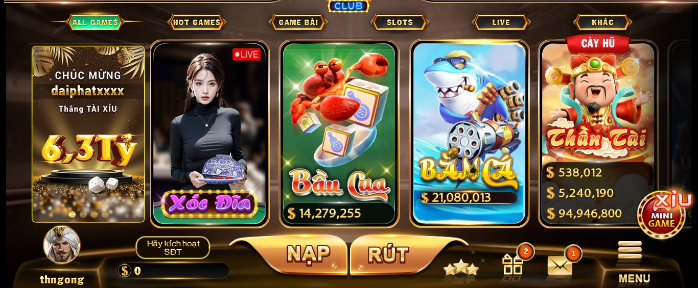 X8 Club giải trí thả ga
