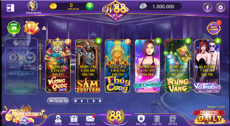 Slots game siêu chất, siêu giải thưởng.