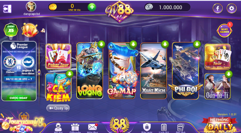 Thể hiện kỹ năng cùng game skills.