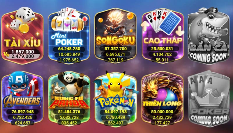 Mini game hấp dẫn người chơi