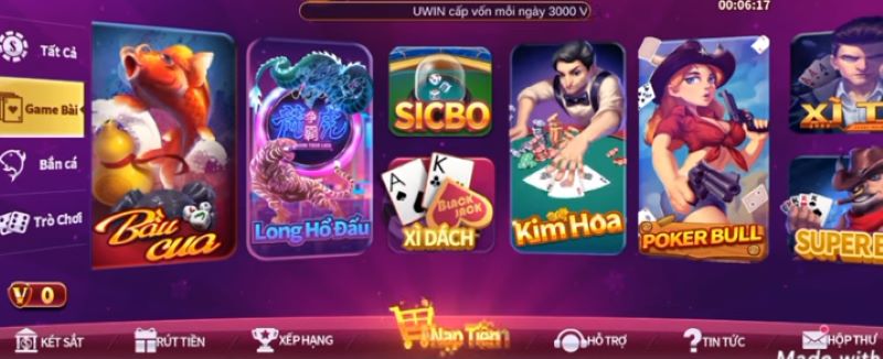 Trải nghiệm cá cược cùng cổng game Winfun