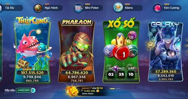 Lộc về đầy tay game thủ với phiên bản mới của Vinh Club