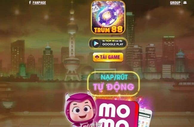 Trùm 88 - Trùm tài lộc - Trùm game bài đổi thưởng hot nhất 2020
