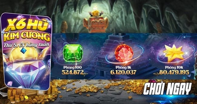 Game nổ hũ giá trị chỉ có thể tìm thấy tại Kim Cương
